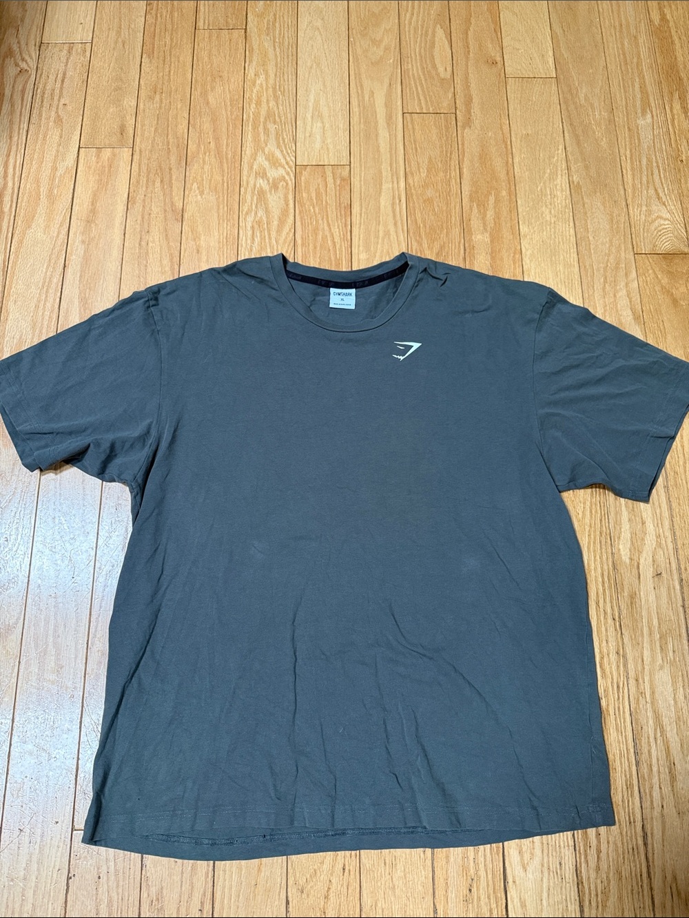 Gymshark Charcoal Black Short Sleeve Crew Tee